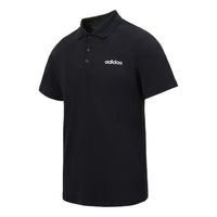 adidas D2m Elv Polo Shirt Asia Sizing 'Black' JE3560