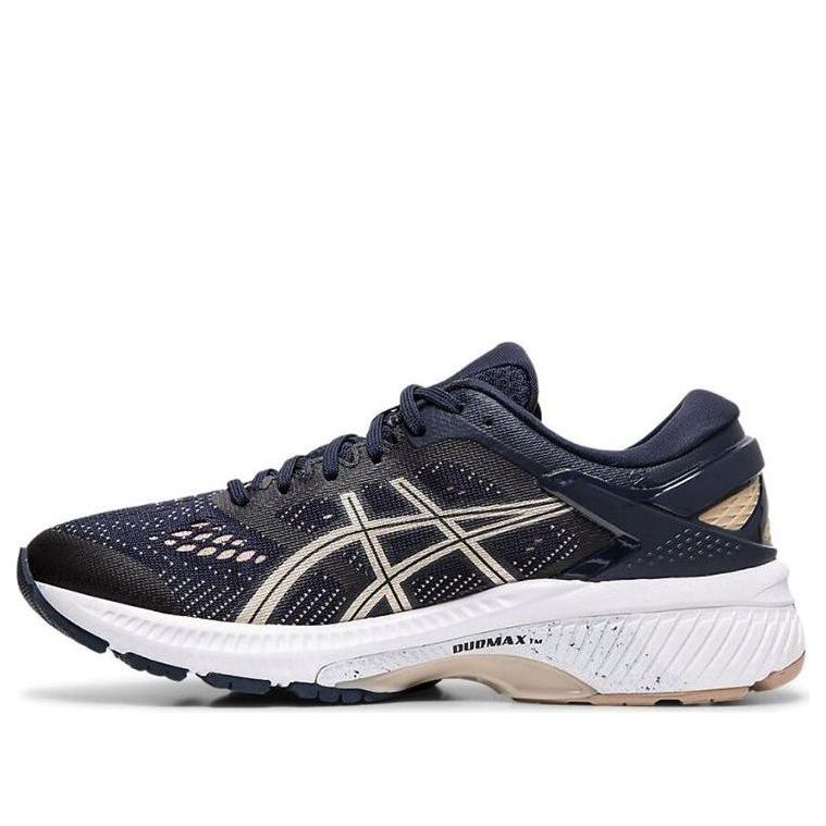 (WMNS) ASICS Gel-Kayano 26 Wide 'Midnight Frosted Almond' 1012A459-400