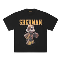 Drew House 3D Sherman T-shirt 'Black' DR-FW22-539