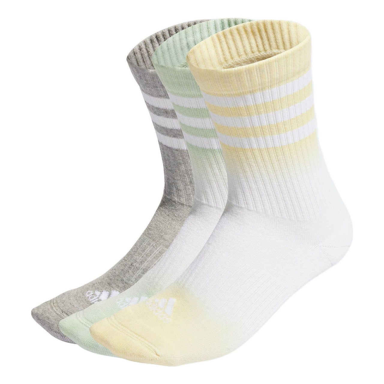 adidas 3-Stripe long socks 3 pairs 'Pastel' HN6094