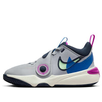 (GS) Nike Team Hustle D 11 SE 'Wolf Grey Obsidian' FN5005-001