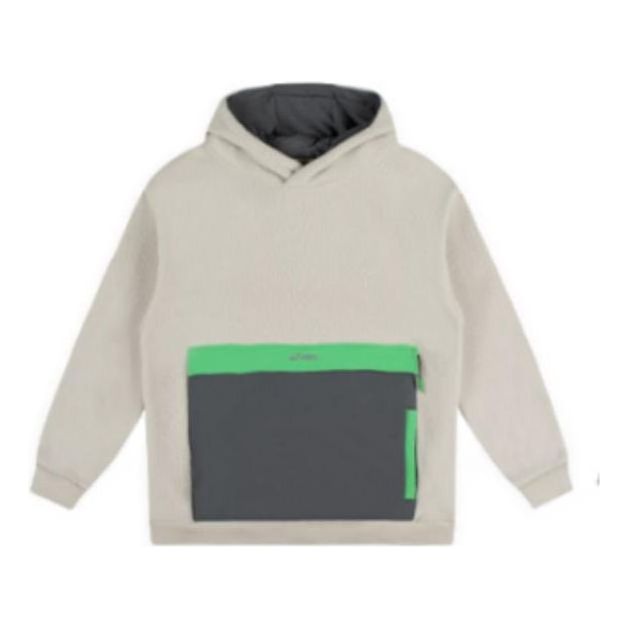 ASICS Colorblock Sherpa Hoodie 'Beige' 2203A154-020