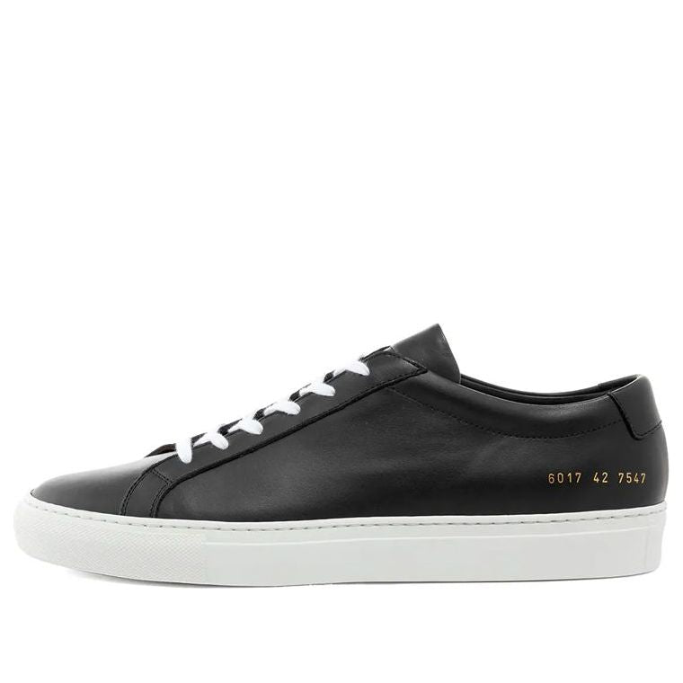 (WMNS) مشاريع شائعة Achilles Low 'Black White Sole' 6017-7547