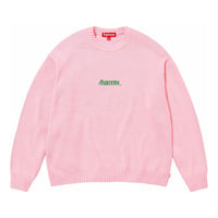 Supreme Old English Sweater 'Pink' SUP-SS24-124