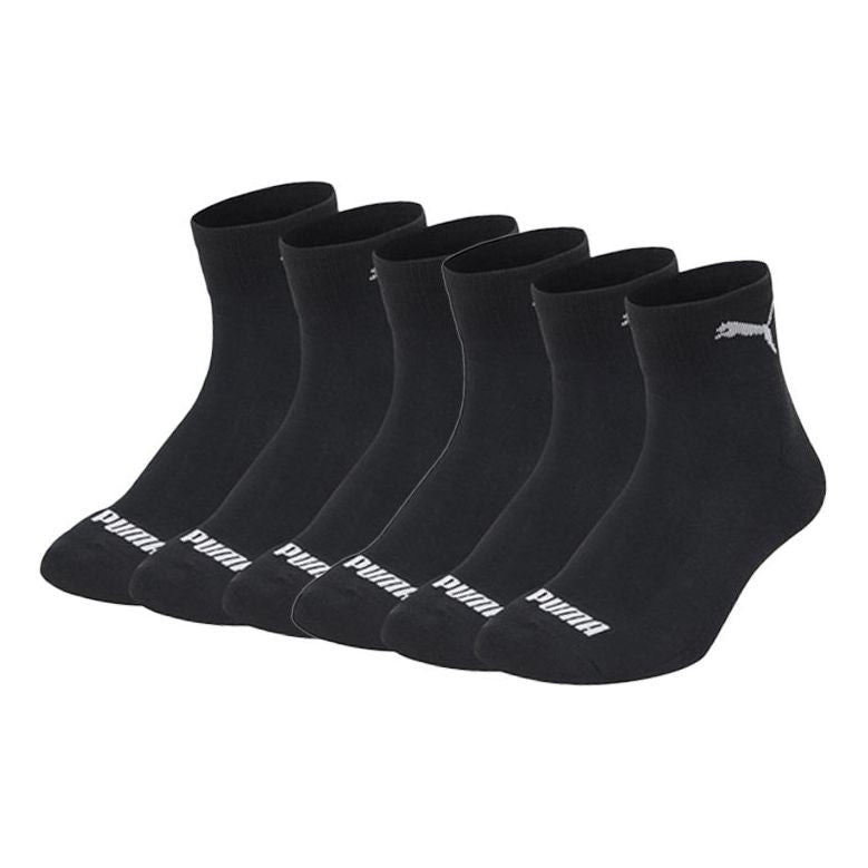 PUMA Fashion Socks 3 Pack 'Black White' 906668-02