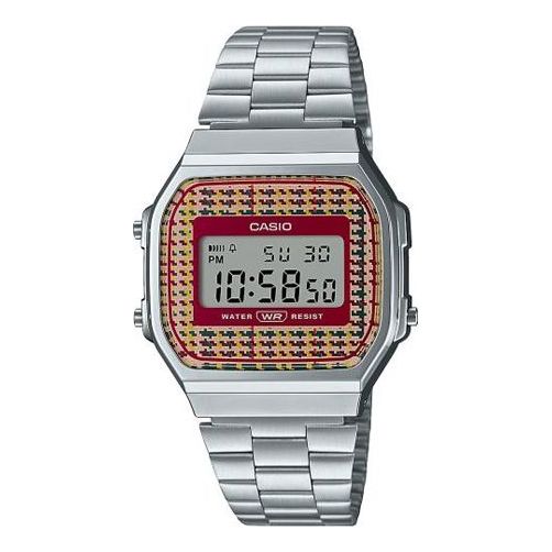 CASIO General YOUTH Japan / South Korea Fashion Waterproof Silver Digital A168WEF-5AEF