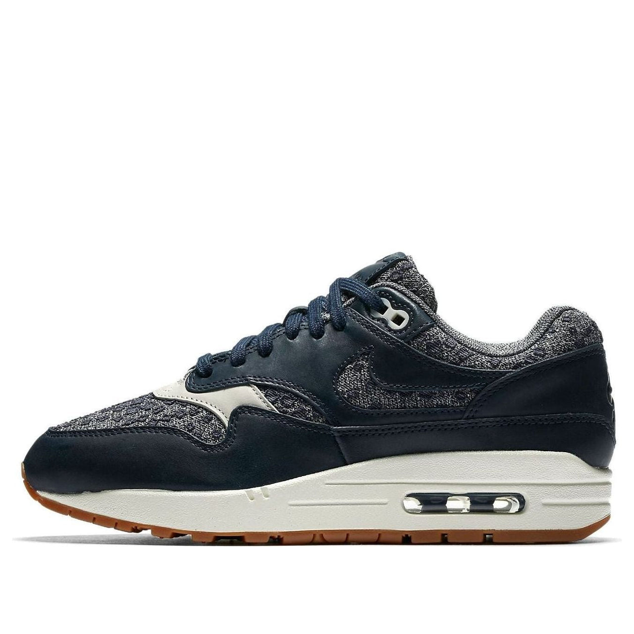 (WMNS) Nike Air Max 1 Premium 'Obsidian' 454746-403