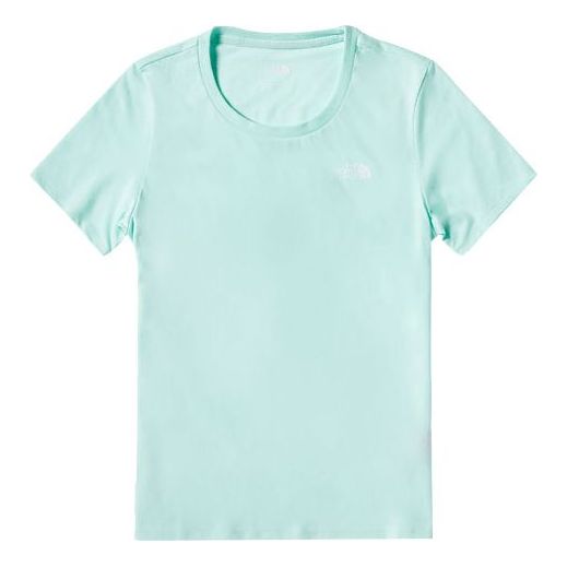 THE NORTH FACE Outdoor hygroscopic Sweat-Wicking Short Sleeve Mint Green 499O-K29