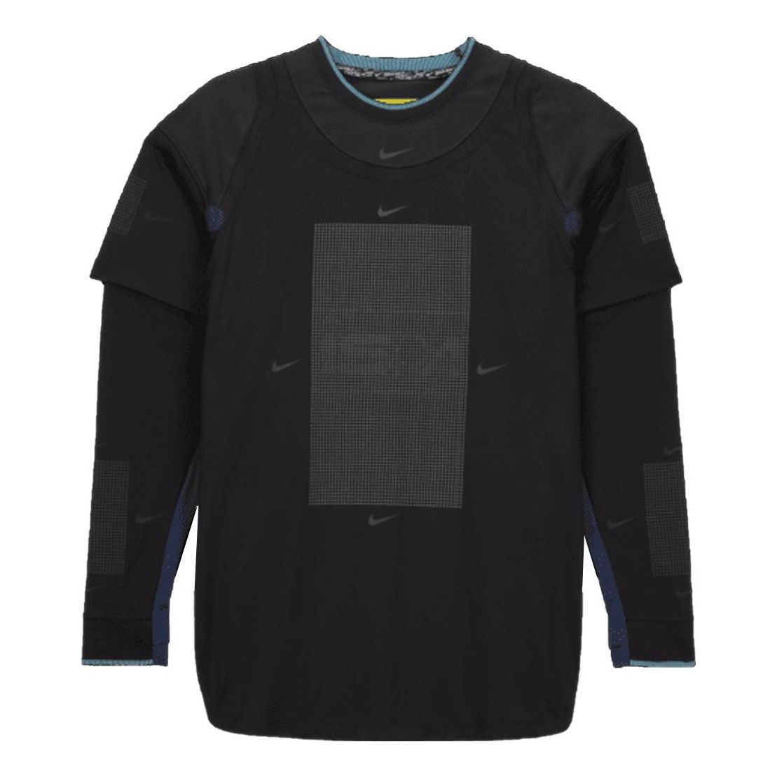 Nike ISPA Long Sleeve T-Shirt Asia Sizing 'Black' FB2706-010