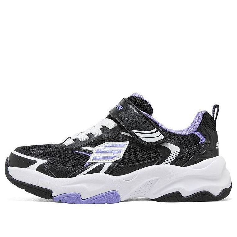 (GS) Skechers Casual Sport Shoes 'Black Purple' 319036L-BKLV