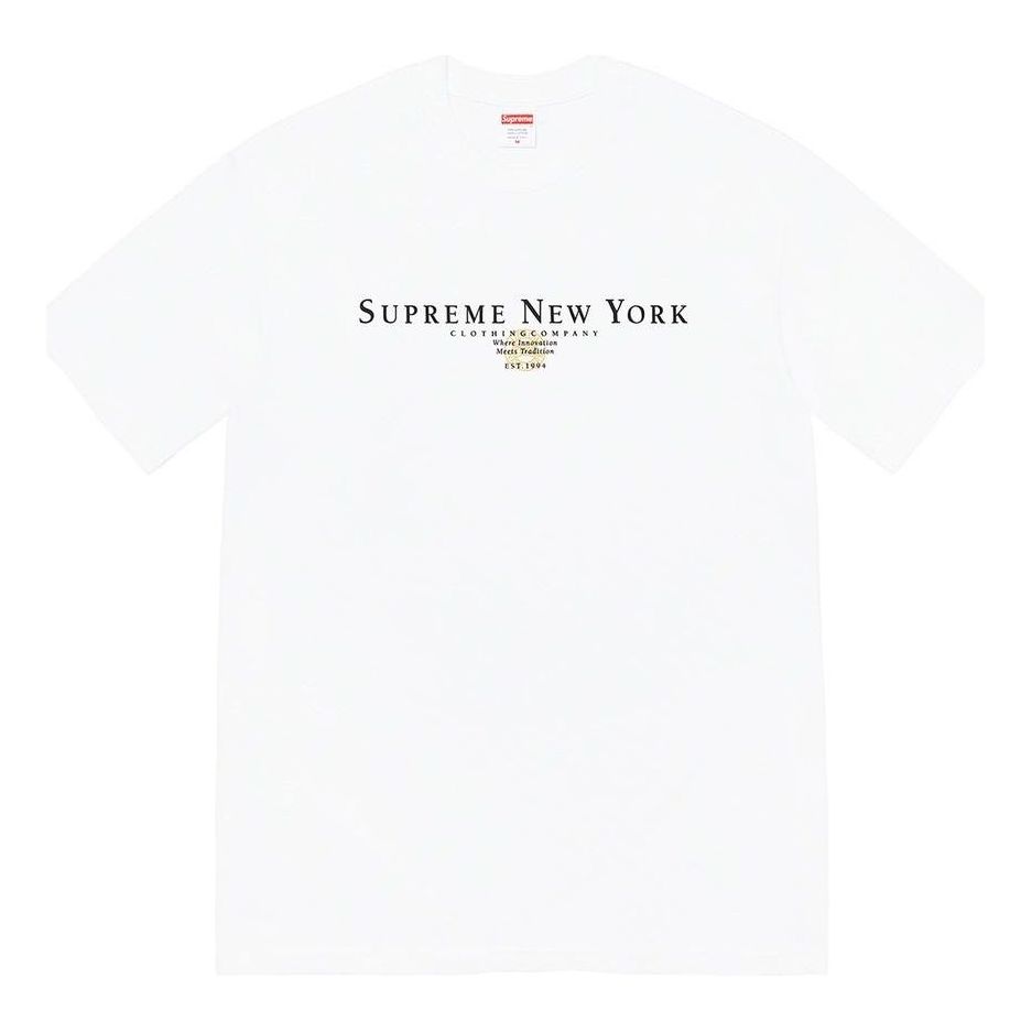Supreme FW22 Week 5 Tradition Tee T SUP-FW22-987-WHI