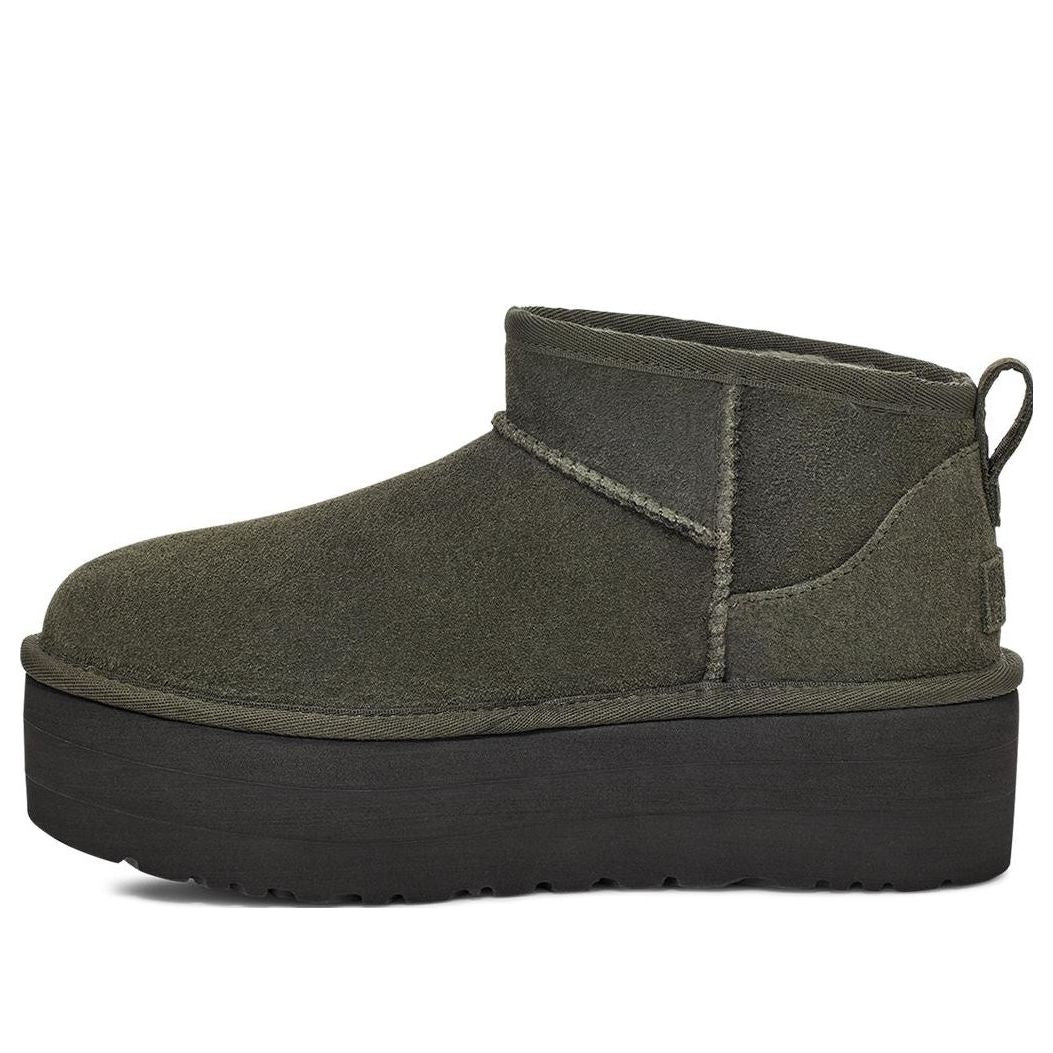 (WMNS) UGG Classic Ultra Mini Platform 'Forest Night' 1135092-FRSN