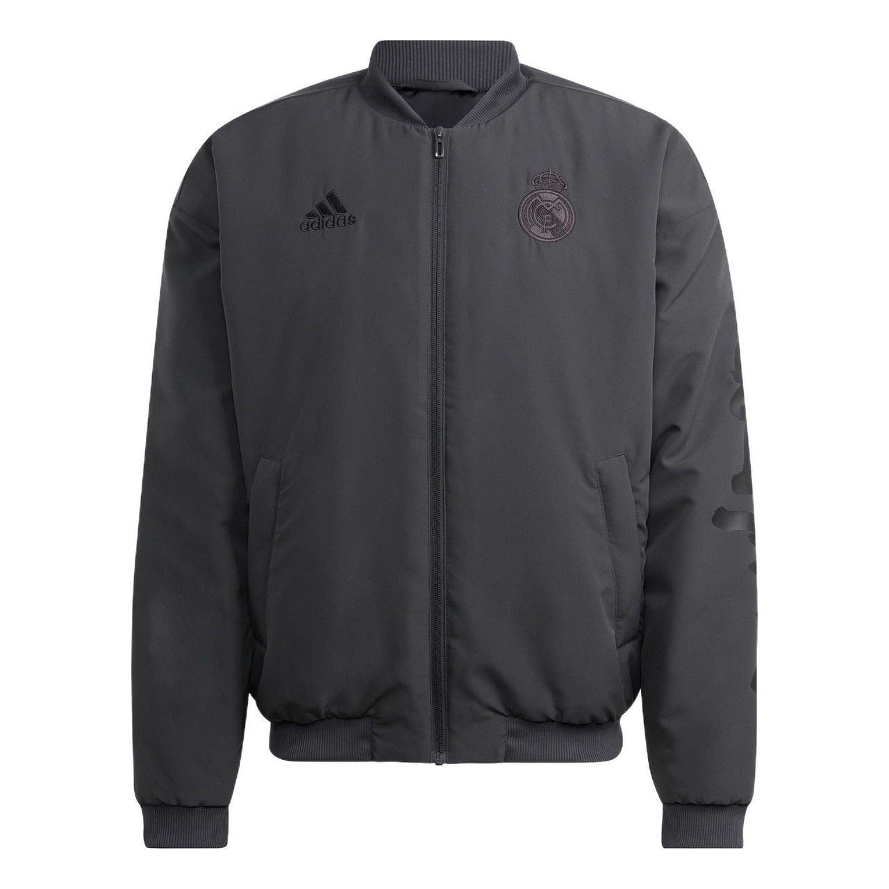 adidas Real Madrid Chinese Story Padded Jacket 'Grey' HT6454