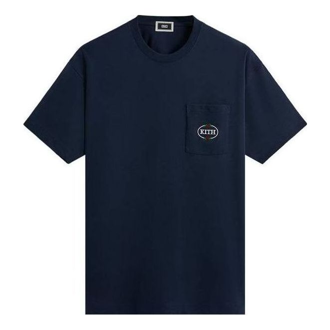 KITH NY Rose Pocket Tee 'Nocturnal' KHM031334-413