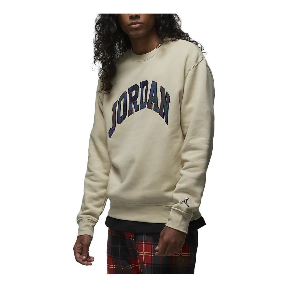 Air Jordan Essential Holiday Fleece Crew 'Beige' DV1574-206