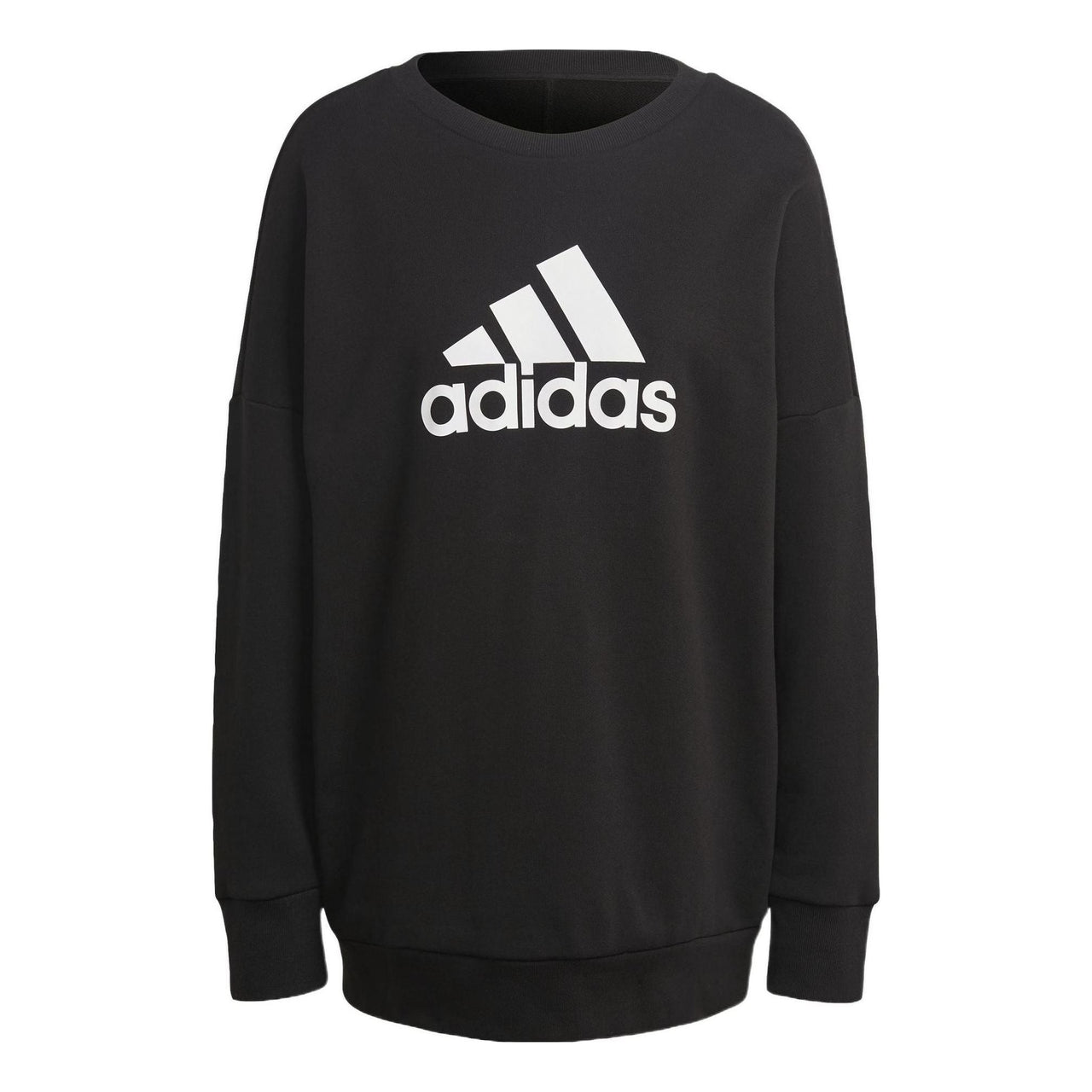 (WMNS) adidas Future Icons Badge of Sport Sweatshirt 'Black' HI3671