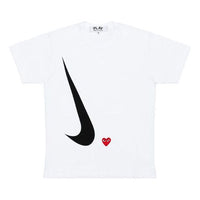 (WMNS) COMME des GARCONS PLAY x Nike play together Series T-Shirt 'White' AE-T401-051-1