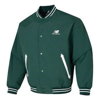 New Balance NBX Urban Remix Varsity Jacket Aisa Sizing 'Dark Green' AMJ33362-NWG