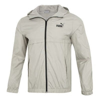 PUMA Ess Solid Windbreaker Logo 'Grey' 849462-68