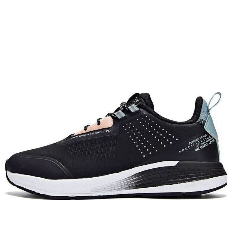 (WMNS) 361 Degrees x QU!K Light Breathable Running Shoes 'Black' 581932267F-4