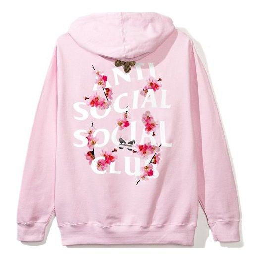 ANTI SOCIAL SOCIAL CLUB Printing Zipper Unisex Pink ASSW414
