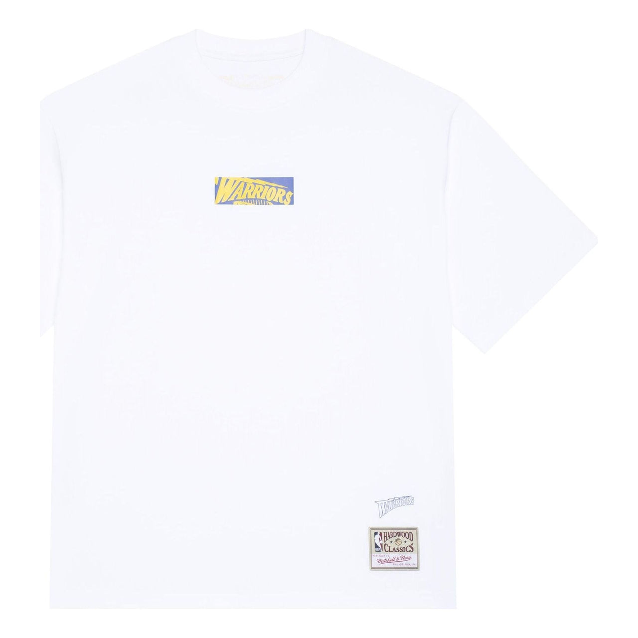 Mitchell & Ness x NBA Golden State Warriors T-Shirt 'White' MNJYSST23023BOX-WHITE