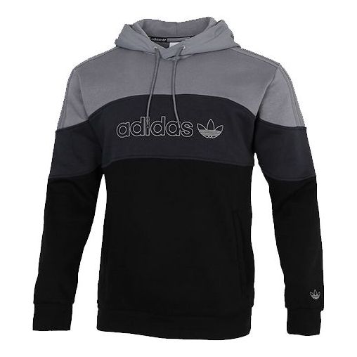 adidas originals Colorblock Fleece Lined Stay Warm Gray Black GD5796
