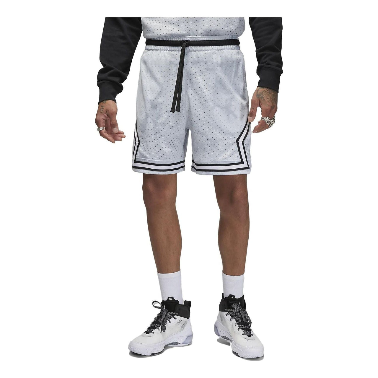 Air Jordan Dri-FIT Sport Breakfast Club Diamond Shorts 'Wolf Grey' DZ0561-043