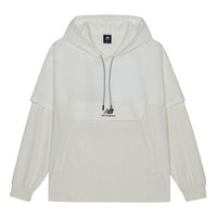 New Balance Men's New Balance Casual Sports Breathable hooded Long Sleeves White AMT13377-IV