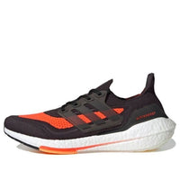 adidas Ultra Boost 21 Shoes 'Core Black Solar Red' FZ2559