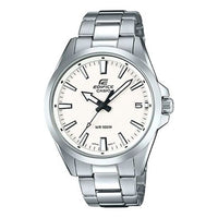 CASIO EDIFICE Series Leisure Fashion Men s Quartz Waterproof Mens Silver Analog EFV-100D-7AV