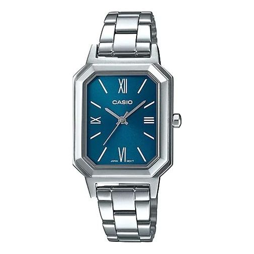 CASIO Female DRESS Japan / South Korea Fashion Silver Analog LTP-E168D-2B