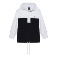 New Balance Fleece Windbreakers 'White Black' NA83N033-WT