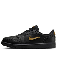 (WMNS) Air Jordan 1 Low Method of Make 'Black Metallic Gold' FN5032-007