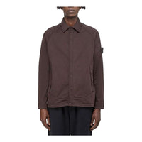STONE ISLAND Ghost Overshirt 'Brown' 7315116F4-V0070
