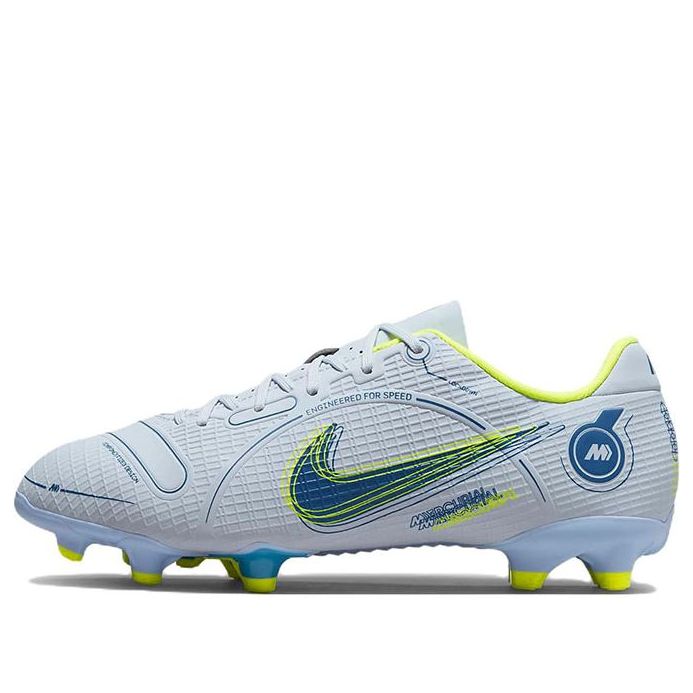 (GS) Nike Mercurial Vapor 14 Academy MG 'Grey Light Marine' DJ2856-054