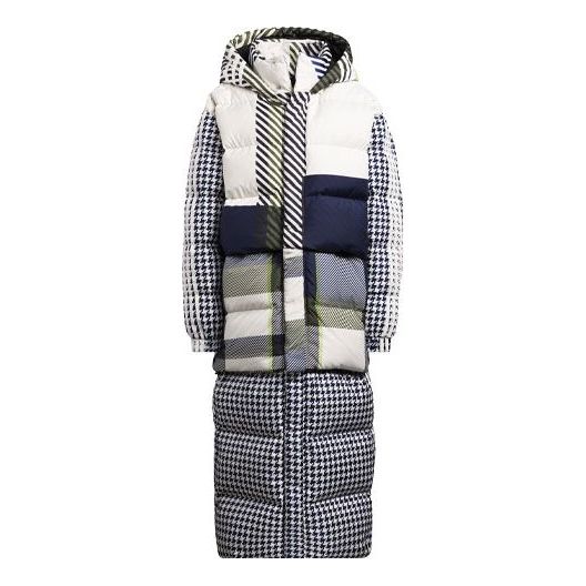 adidas originals Unisex x IVY PARK Puffer Hooded Down Jacket White HH9523