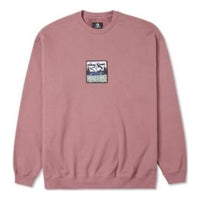 Converse Counter Climate Graphic Crew Sweatshirt 'Pink Mauve' 10025032-A03