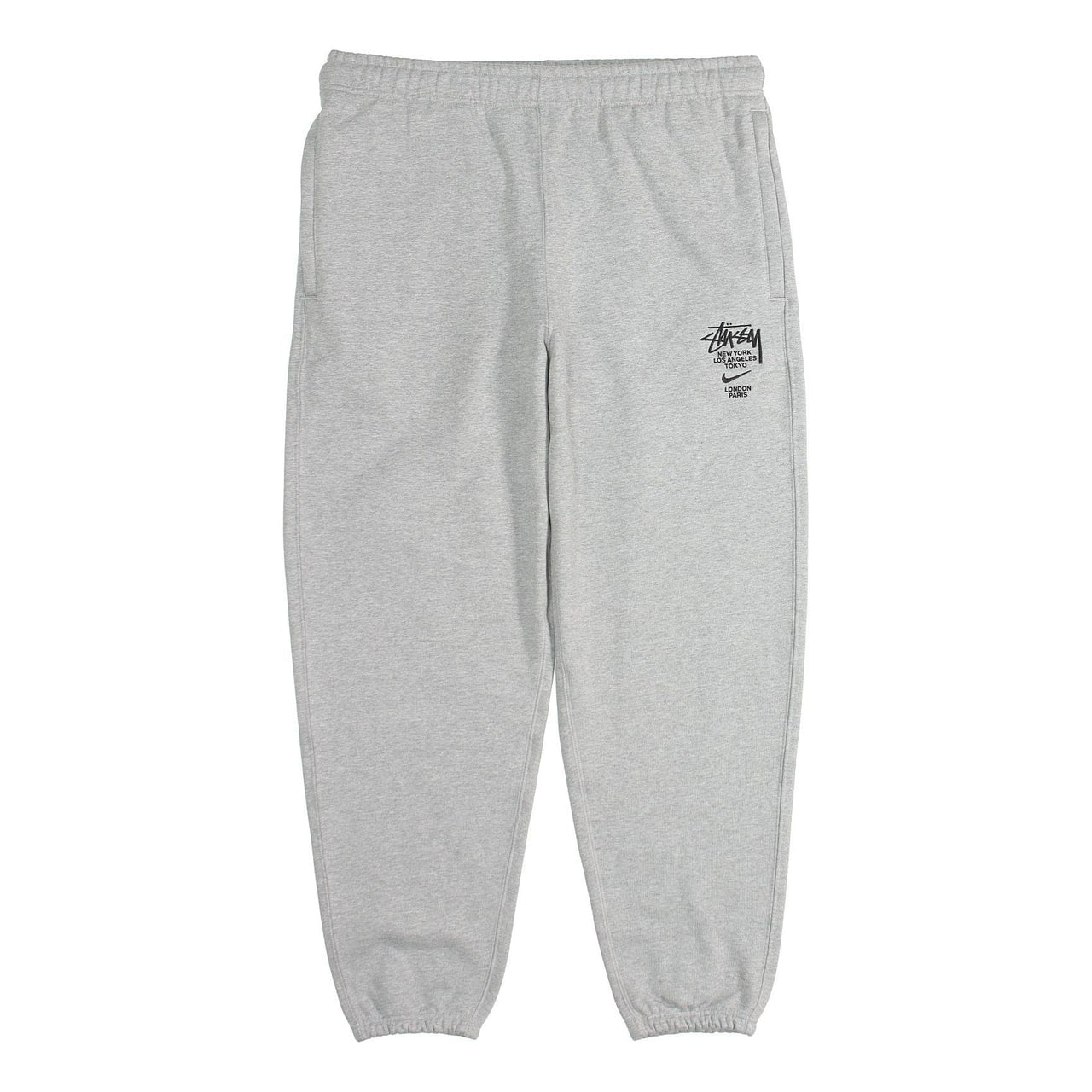 بنطال Stussy x Nike NRG ZR Fleece "Heather Grey" DC4228-050