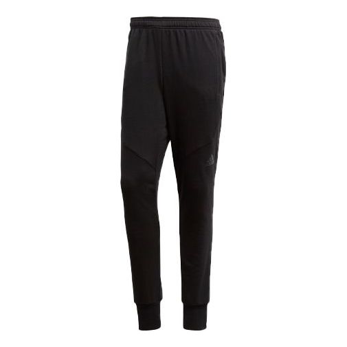 adidas Zipper Front Bag Exercise Pants Men Black CG1508