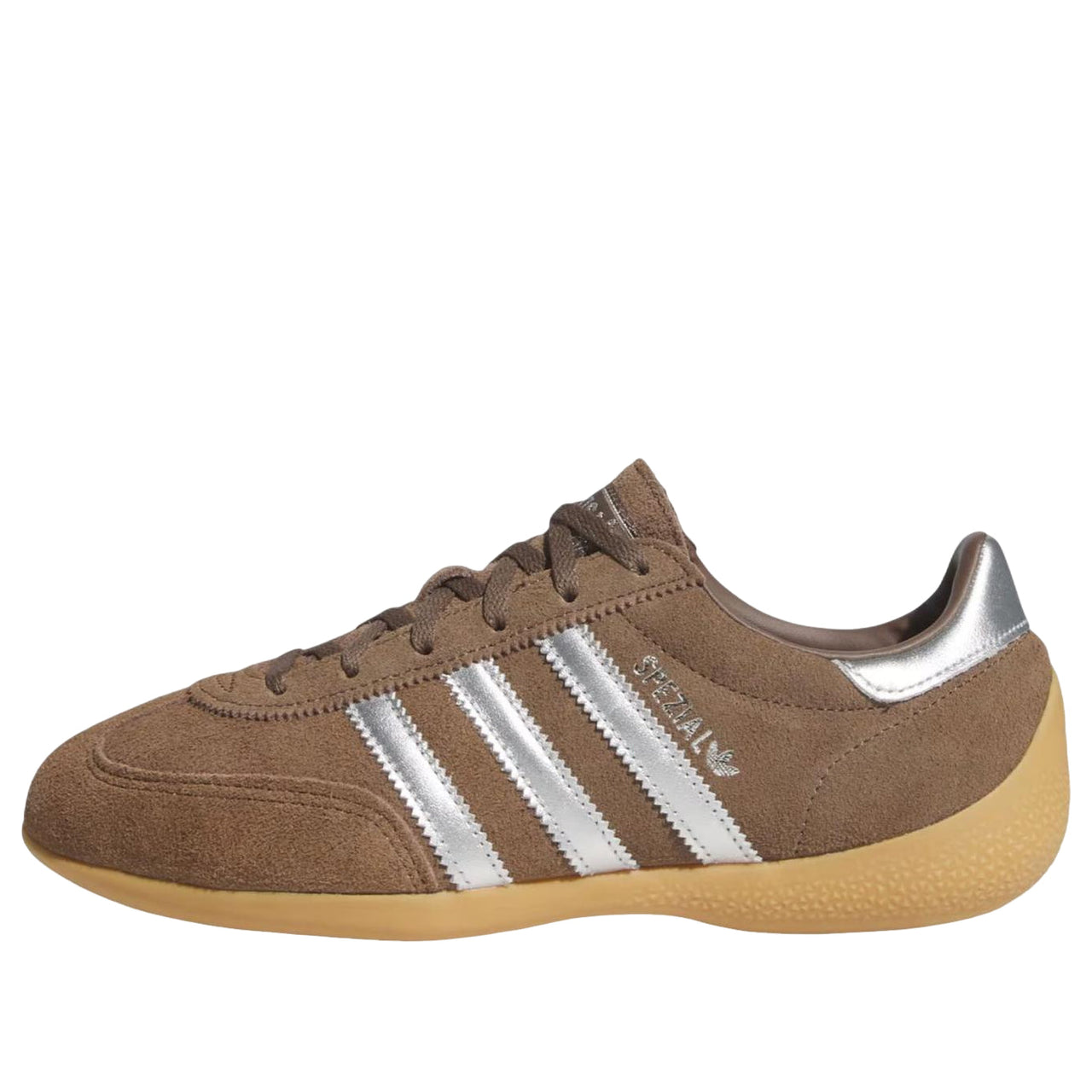 (WMNS) adidas Handball Spezial Lo Pro 'Earth Strata Silver Metallic Gum' KI3519