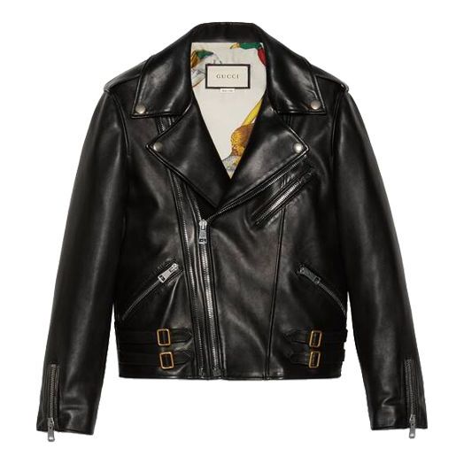 (WMNS) Gucci Bike Jacket For Black 629189-XN336-1000