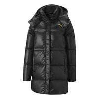 (WMNS) PUMA Cocoon Down Coat 'Black Gold' 585409-01