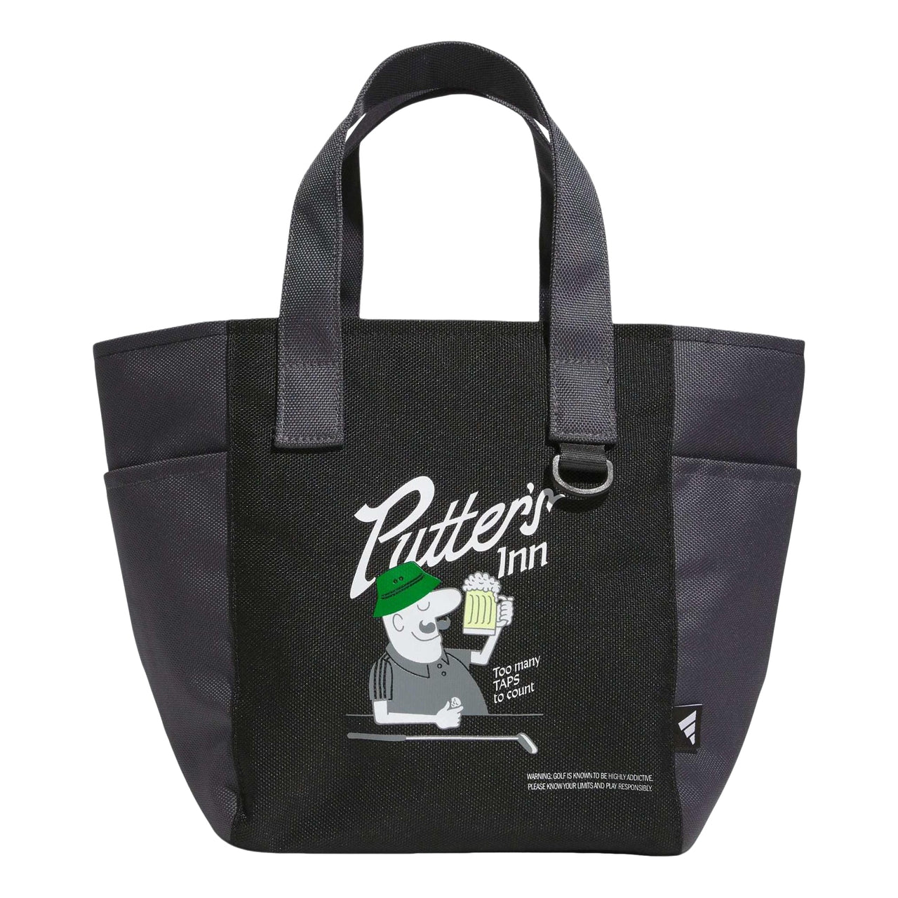 adidas Chip Driver Cart Tote Bag 'Black Grey Six' KF9357