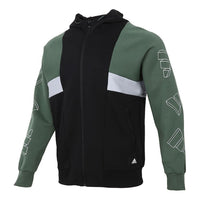 adidas Ub Tt Deco Casual Sports Colorblock Knit Hooded Jacket Black GP1817