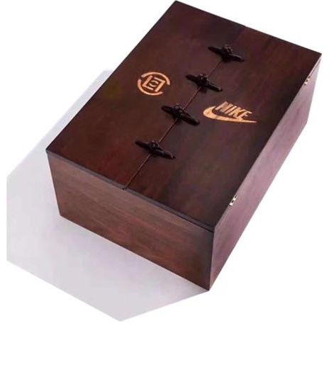 Nike x CLOT Air Force 1 Low Premium 'Rose Gold Silk' Special Box CJ5290-600(S-BOX)