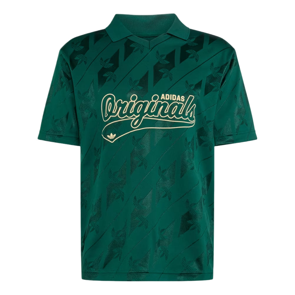 adidas Jacquard Jersey Asia Sizing 'Collegiate Green' KT4286