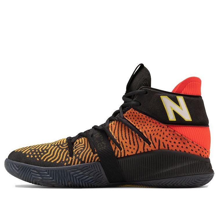 (WMNS) New Balance Omn1s Series 'Black Orange' WBOMN1A1