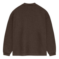 Fear of God Essentials SS24 Long Sleeve T-shirt 'Heather Wood' 125SU244202F