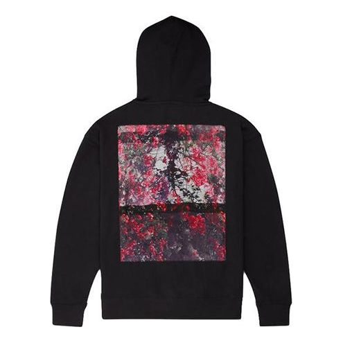 Converse x Shaniqwa Jarvis Pullover Crossover Back Flowers Printing Couple Style Black 10020834-A01